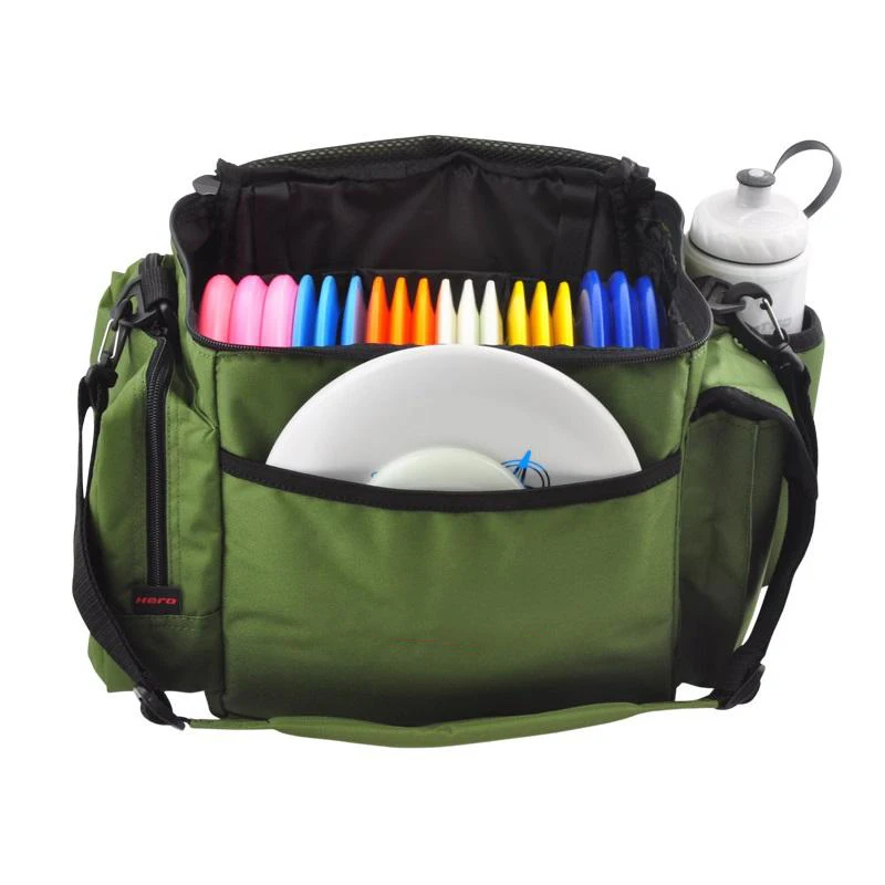 Hot Selling High Quality Frisbee Disc Golf Bag With Water Bottle Pouch Holds 15-20 Golf Discs, Customized color
Hot Selling High Quality Frisbee Disc Golf Bag With Water Bottle Pouch Holds 15-20 Golf Discs, Customized color
