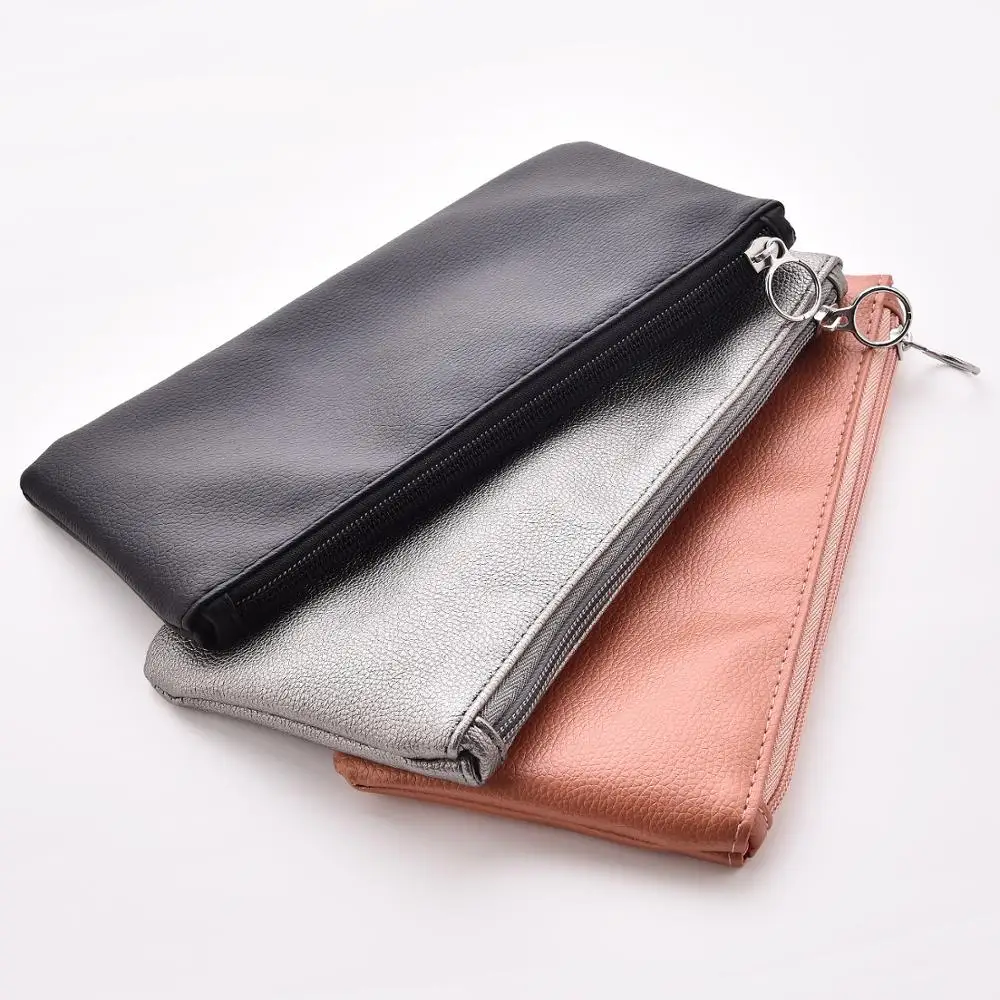 Professional Factory Black/Pink/Silver zipper Makeup Brush Bag Portable Travel Cosmetic Bag wholesale
Professional Factory Black/Pink/Silver zipper Makeup Brush Bag Portable Travel Cosmetic Bag wholesale