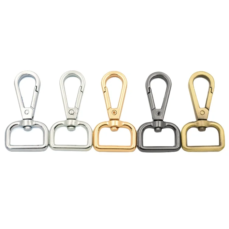 Snap hook with square ring metal spring swivel eye snap hook for purse, Silver/black/light gold
Snap hook with square ring metal spring swivel eye snap hook for purse, Silver/black/light gold