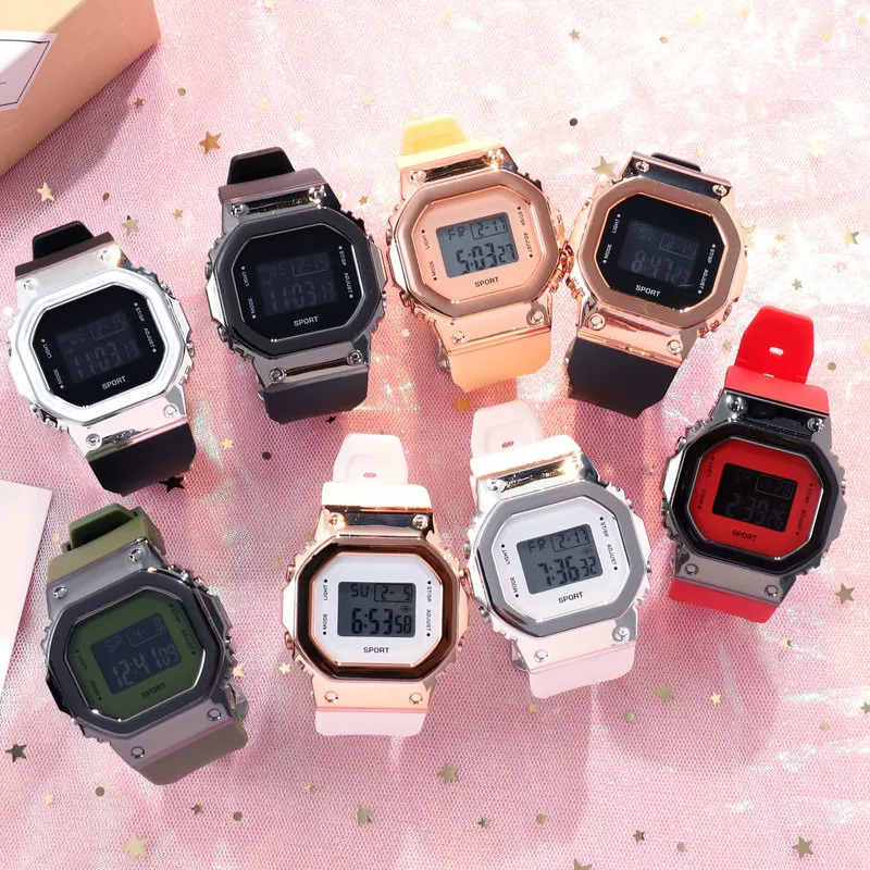 6045 Men's Digital Sports Watch Large Face Waterproof Wrist Watches for Men with Stopwatch g LED Back Light, 6 different colors as picture
6045 Men's Digital Sports Watch Large Face Waterproof Wrist Watches for Men with Stopwatch g LED Back Light, 6 different colors as picture
