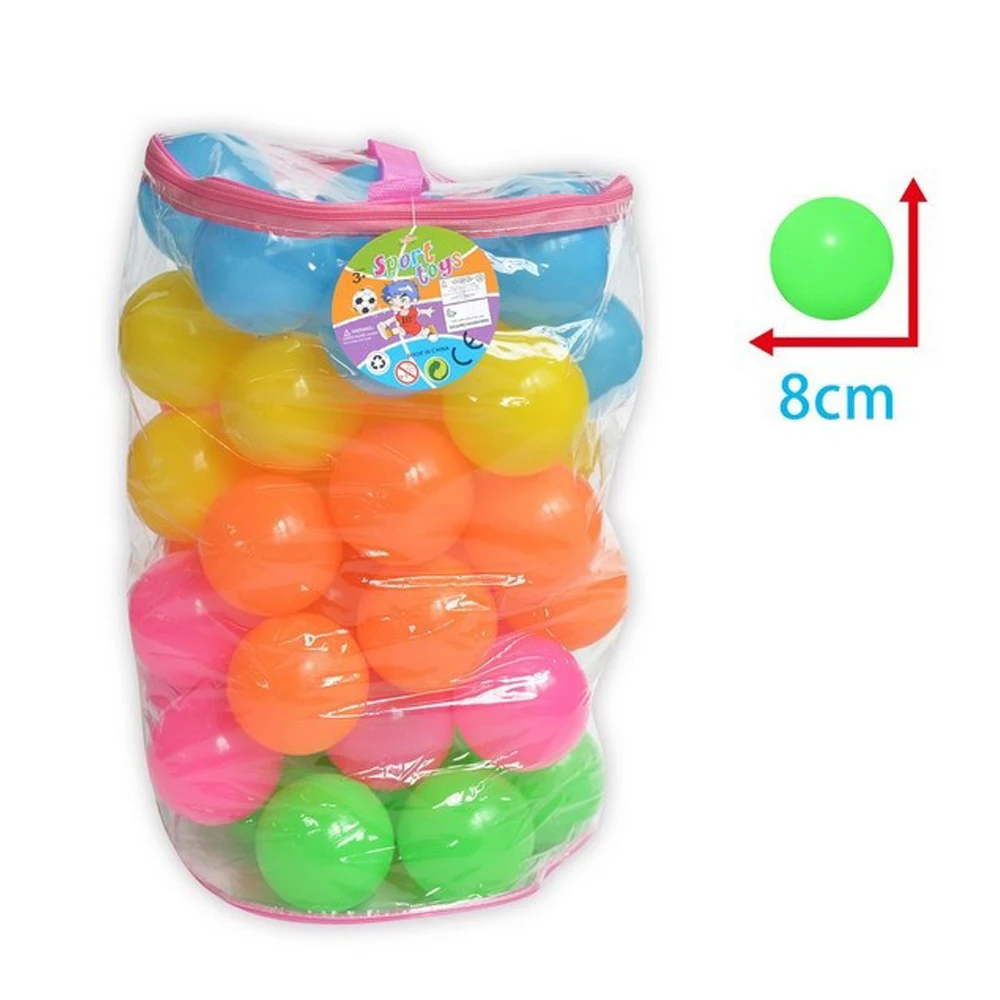 clear kids wholesale pool ocean pit small color balls plastic