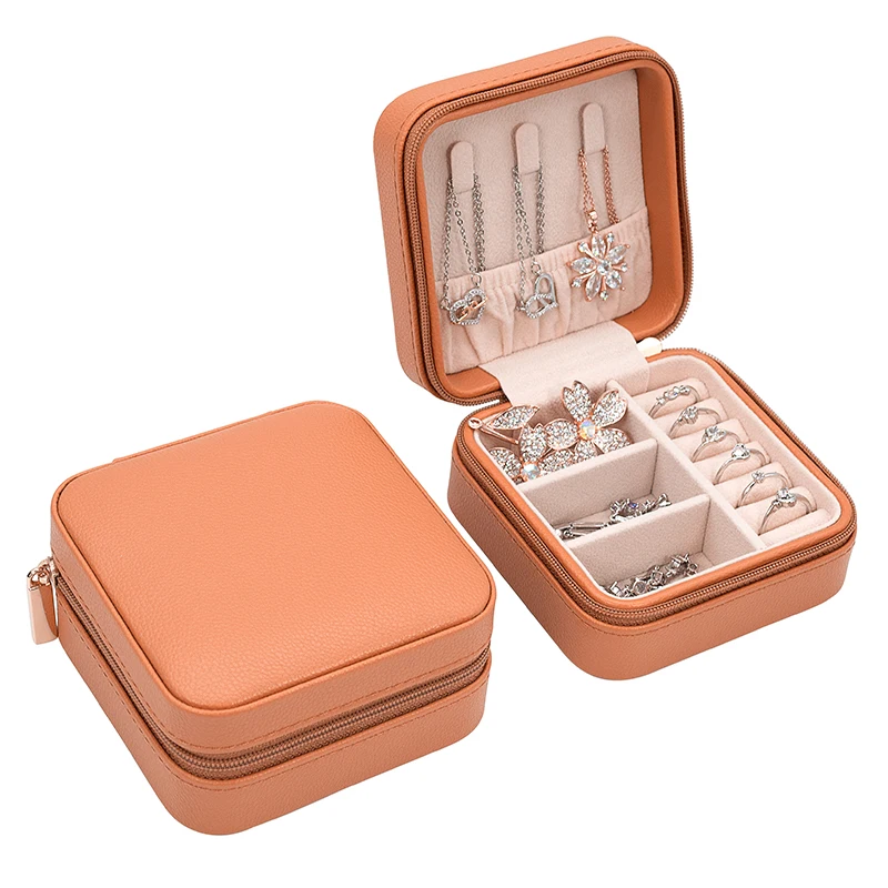 custom high quality PU leather small jewellery packing box travel jewelry case organizer, Customized
custom high quality PU leather small jewellery packing box travel jewelry case organizer, Customized