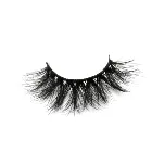 Factory wholesale handmade soft 100% Real Mink Fur Eyelashes Handicraft