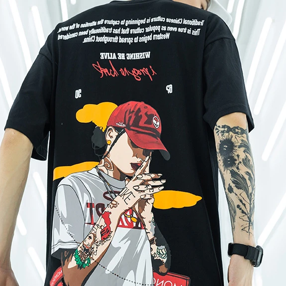 Country trend short sleeve T shirt male popular logo 5 minute sleeve hip-hop loose trend INS Hong Kong wind half sleeve lovers T
Country trend short sleeve T shirt male popular logo 5 minute sleeve hip-hop loose trend INS Hong Kong wind half sleeve lovers T