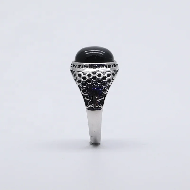 S925 Sterling Silver Ring Inlaid Natural Black Tiger Eye Men's Ring Fashion Jewelry Turkey Vintage Style Ring Wholesale
S925 Sterling Silver Ring Inlaid Natural Black Tiger Eye Men's Ring Fashion Jewelry Turkey Vintage Style Ring Wholesale