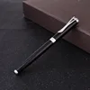 Factory wholesale classic mont black light metal ball point pen for corporate gift