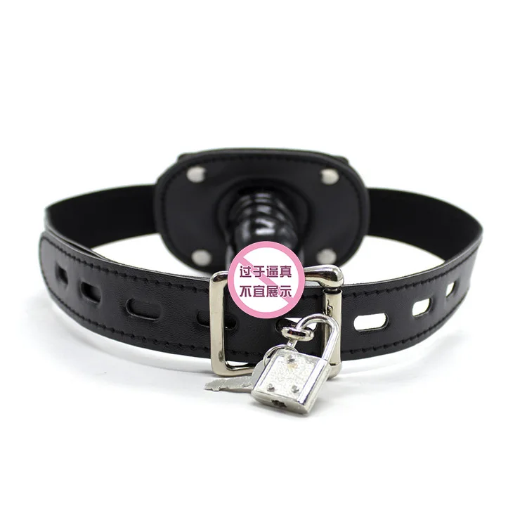 Кляп с замочком купить со скидкой в секс шопе  Фетиш и BDSM  Кляпы