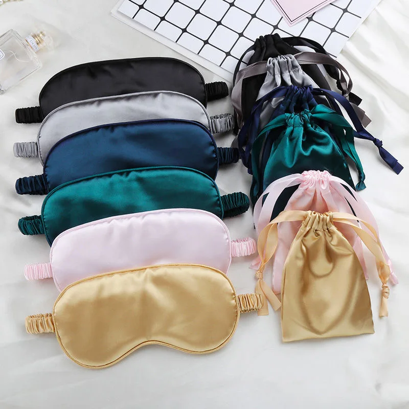 Satin Eyemask Polyester Sleeping Eye Mask Releasing Light Cover Eye Mask Regular Size No Logo Promote Sleep, Multi-colors
Satin Eyemask Polyester Sleeping Eye Mask Releasing Light Cover Eye Mask Regular Size No Logo Promote Sleep, Multi-colors