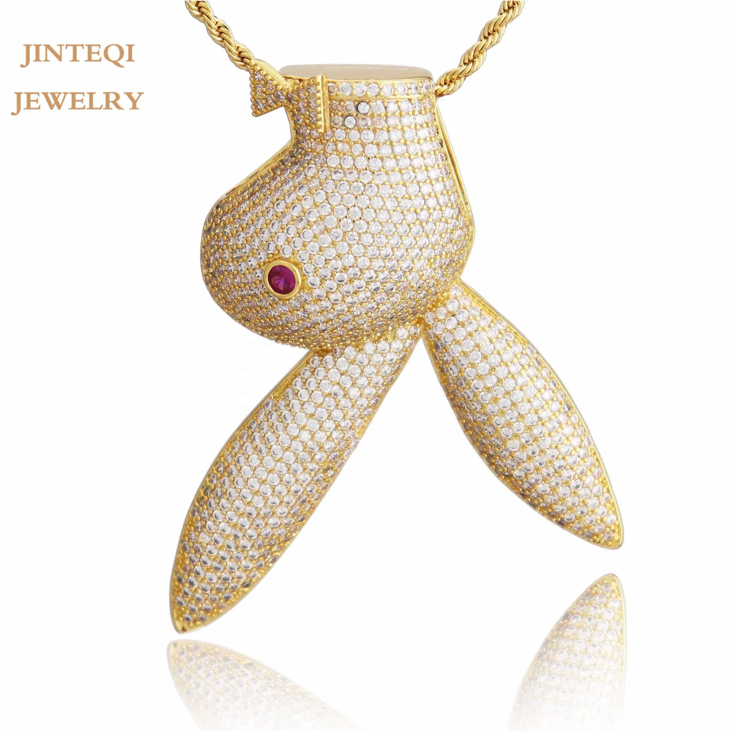 Fashion jewellery Mr. Rabbit Pendant Necklace jewelry sets gift Cubic Zirconia 18k gold plated fine jewelry set, White/gold
Fashion jewellery Mr. Rabbit Pendant Necklace jewelry sets gift Cubic Zirconia 18k gold plated fine jewelry set, White/gold