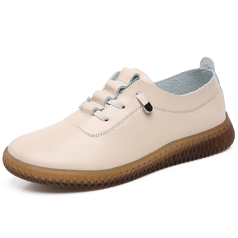 Wholesale Casual Classical Leather Women's Shoes Soft and Comfortable Flat Shoes for Women
Wholesale Casual Classical Leather Women's Shoes Soft and Comfortable Flat Shoes for Women