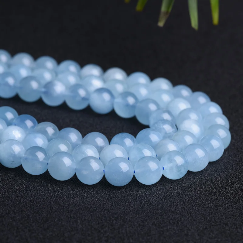 Natural Healing Stone High Quality Gemstone Loose Round Matte Beads Blue Quartz Crystal Aquamarine for DIY Jewelry Making
Natural Healing Stone High Quality Gemstone Loose Round Matte Beads Blue Quartz Crystal Aquamarine for DIY Jewelry Making