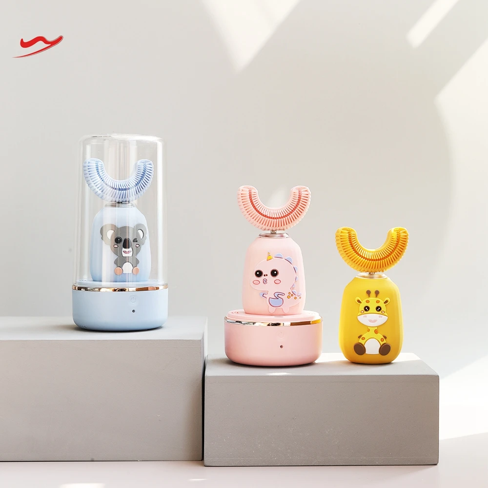 WYWD Toothbrush For Child Whitening Toothbrush U Shaped With Logo Children Automatic Toothbrush, Yellow,pink,blue
WYWD Toothbrush For Child Whitening Toothbrush U Shaped With Logo Children Automatic Toothbrush, Yellow,pink,blue