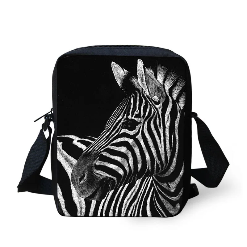 Zebra Stripe Custom Print Black Polyester Children Small Messenger Bags Women Crossbody, Customized color
Zebra Stripe Custom Print Black Polyester Children Small Messenger Bags Women Crossbody, Customized color