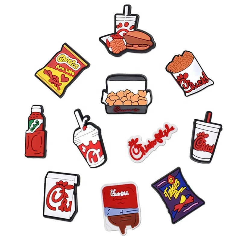 wholesale pvc mexican Chick fil a croc shoe decorations charms for croc shoes vendor, As pictures
wholesale pvc mexican Chick fil a croc shoe decorations charms for croc shoes vendor, As pictures