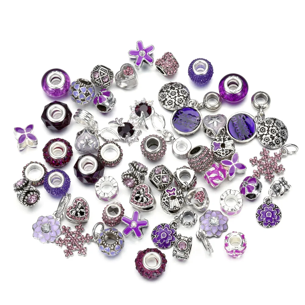HOVANCI 50pcs/bag crystal glass large hole beaded isolation beads charms beads for jewelry making fit charm Bracelets, As picture
HOVANCI 50pcs/bag crystal glass large hole beaded isolation beads charms beads for jewelry making fit charm Bracelets, As picture