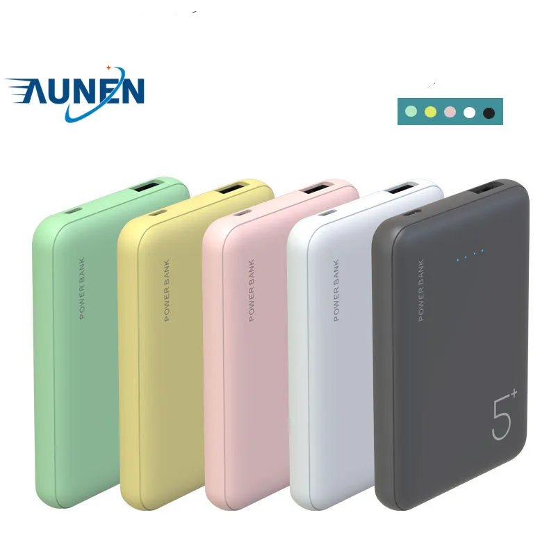 Gift promotional AUNEN small portable 4000mah 5000mah mobile power bank, Customizable
Gift promotional AUNEN small portable 4000mah 5000mah mobile power bank, Customizable