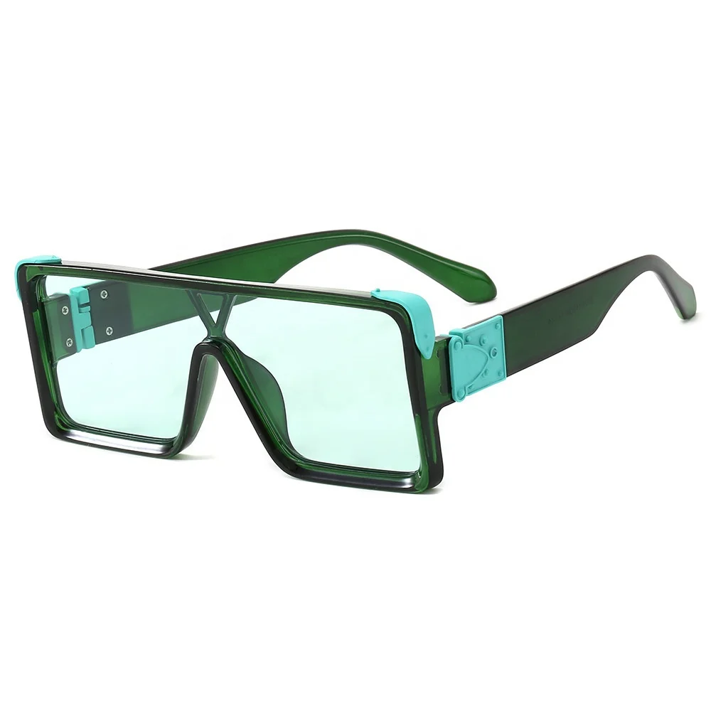 Luxury One Piece Shades Sun Glasses Modern Large Frame Eyewear Fashion Square Sunglasses Men Women, As pictures show
Luxury One Piece Shades Sun Glasses Modern Large Frame Eyewear Fashion Square Sunglasses Men Women, As pictures show