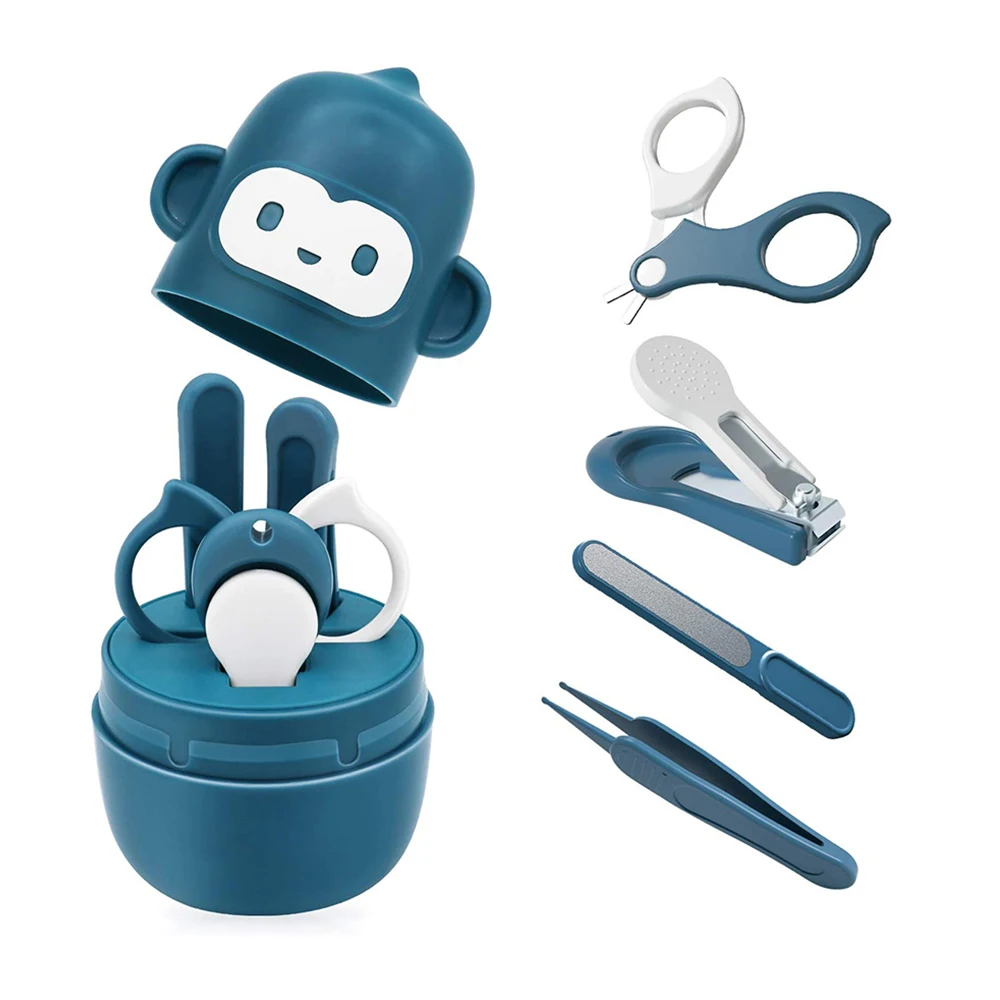 Newborn Baby Nail Kit 4pcs With Scissors And File Complete Grooming Kit For Children Nail Set Baby Nail Care Set, Blue/pink
Newborn Baby Nail Kit 4pcs With Scissors And File Complete Grooming Kit For Children Nail Set Baby Nail Care Set, Blue/pink