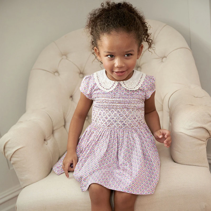 M.N.S.X 100 organic cotton peter pan collar baby girl summer clothes baby girl floral dress, Shown
M.N.S.X 100 organic cotton peter pan collar baby girl summer clothes baby girl floral dress, Shown