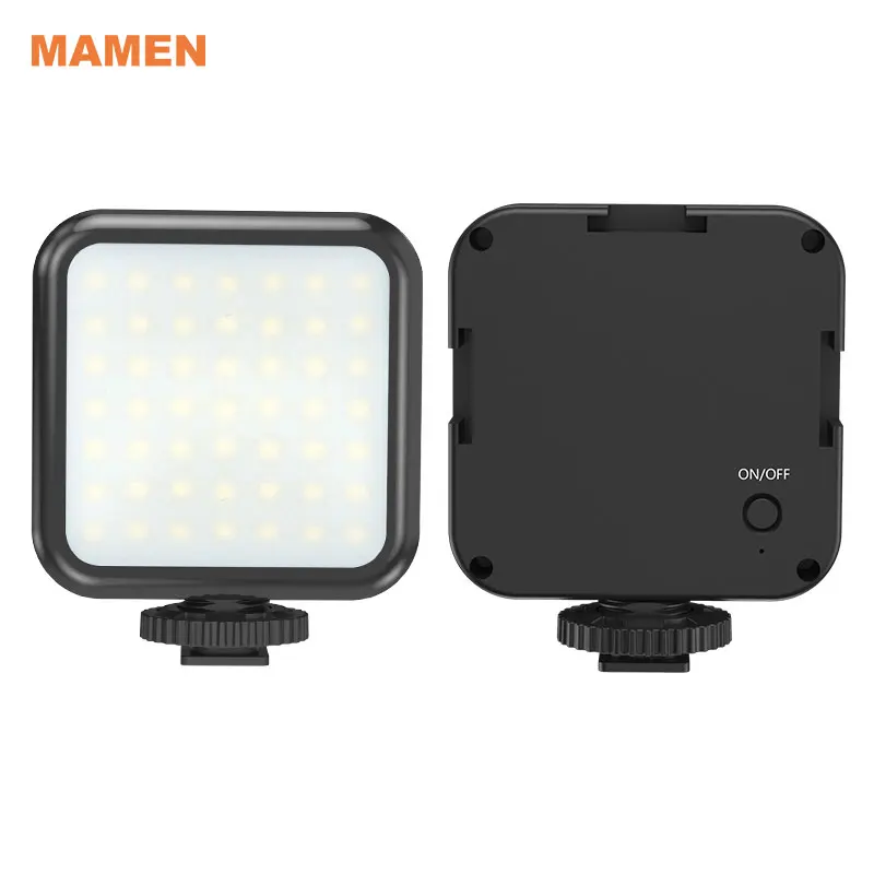 MEMEN L49R 2000mAh LED Video Light 3 Cold Shoe Rechargeable Soft Light Panel Portable Photography Lighting
MEMEN L49R 2000mAh LED Video Light 3 Cold Shoe Rechargeable Soft Light Panel Portable Photography Lighting