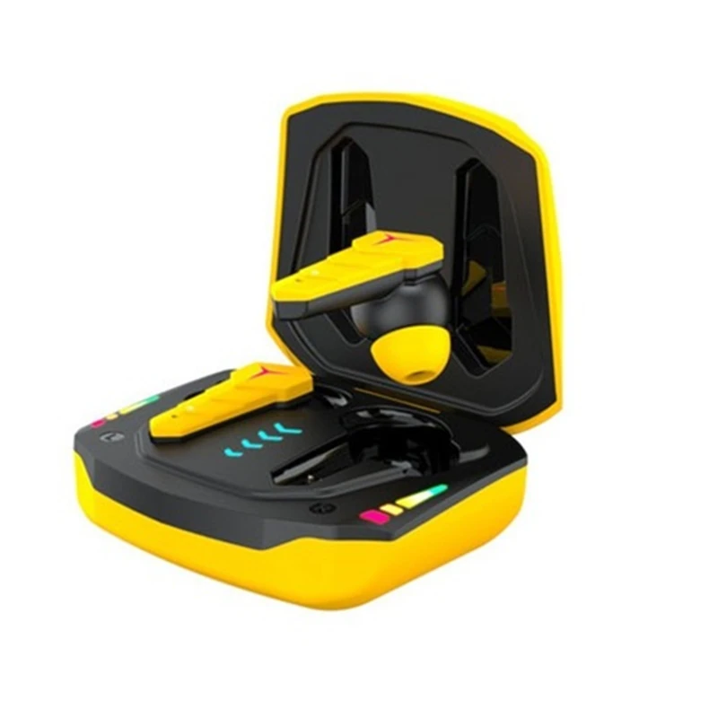 G003 High Quality Game Earbuds In-Ear Noise Cancelling Sport Professional LED Wireless Gaming Smart Earphone, Black yellow
G003 High Quality Game Earbuds In-Ear Noise Cancelling Sport Professional LED Wireless Gaming Smart Earphone, Black yellow