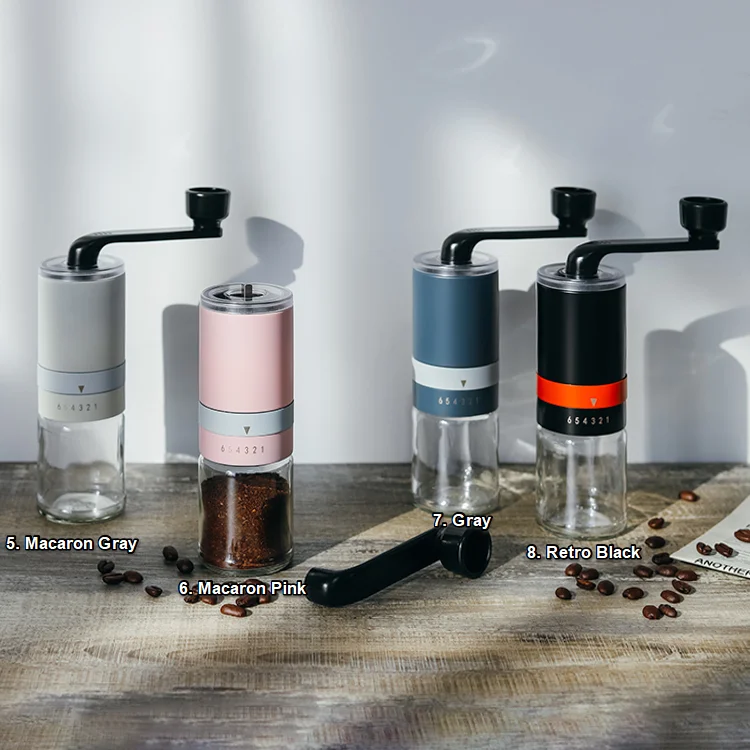 CHINAGAMA New Hot Sale Stainless Steel Ceramic Burr Mini portable hand manual Coffee grinder
CHINAGAMA New Hot Sale Stainless Steel Ceramic Burr Mini portable hand manual Coffee grinder