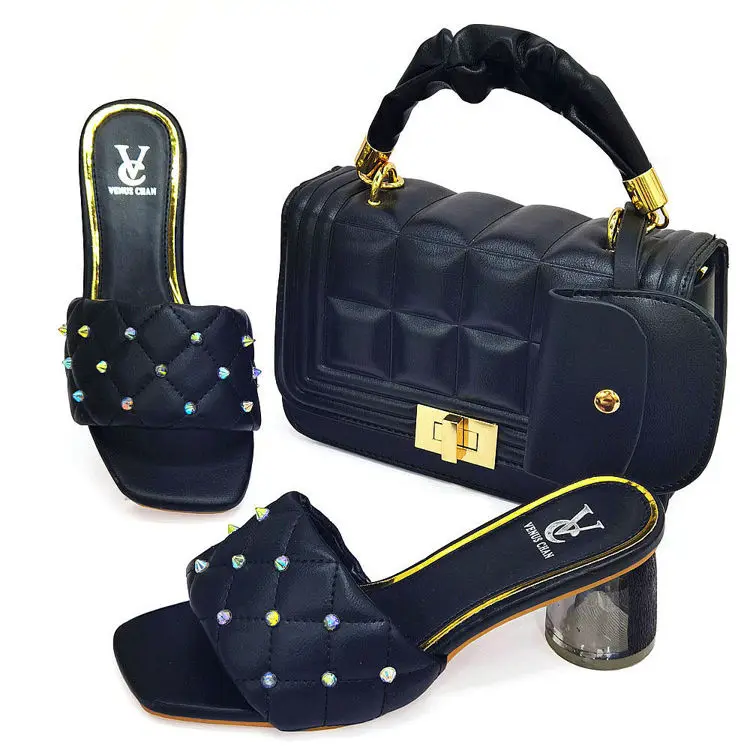 Amaozn Hot Selling Shoes Matching Bags Set Modern Design Ensemble Chaussures Et Sac Popular Women Heels And Bag Set, 5 colors to choose
Amaozn Hot Selling Shoes Matching Bags Set Modern Design Ensemble Chaussures Et Sac Popular Women Heels And Bag Set, 5 colors to choose