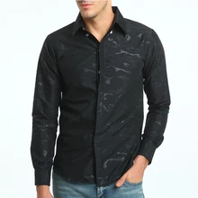 camisas brillantes para hombre