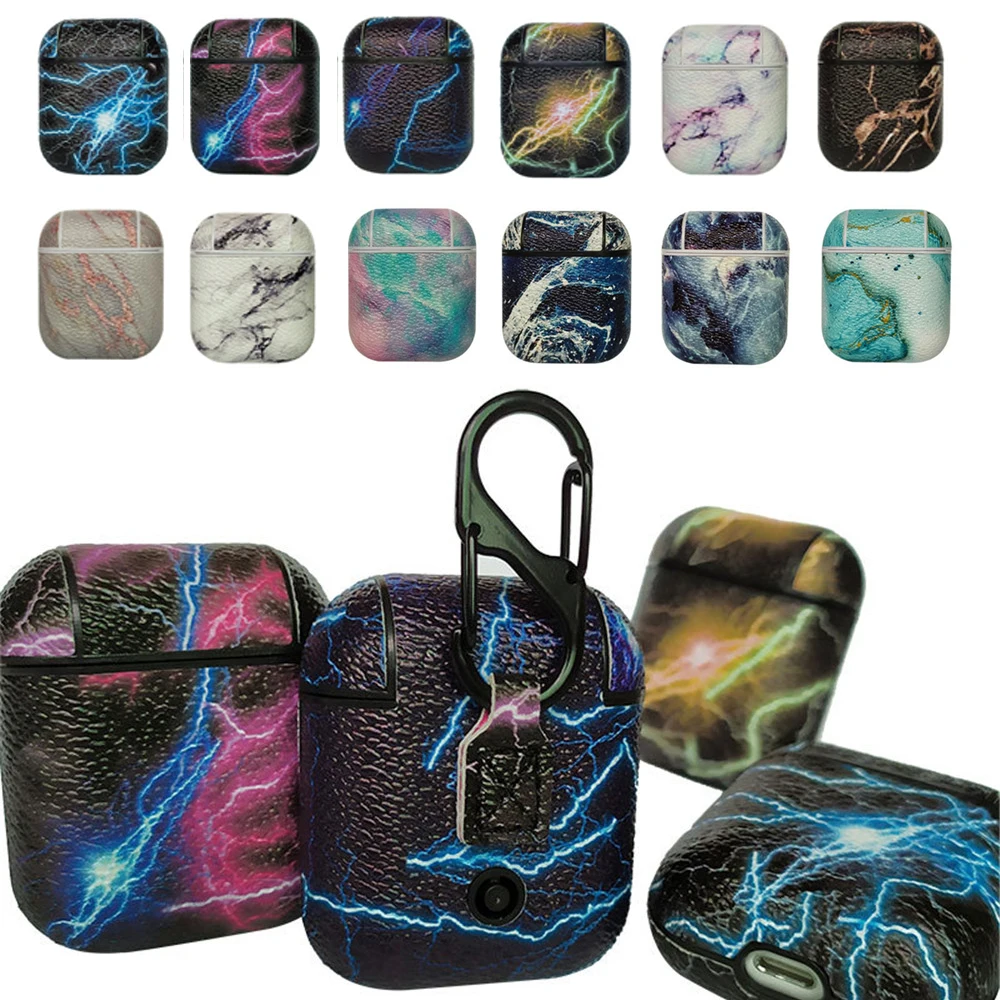 HOCAYU Hot Sell Leather Marble Protective Cover For Airpods Wireless Earphone Charge Box Protective Cases Skin
HOCAYU Hot Sell Leather Marble Protective Cover For Airpods Wireless Earphone Charge Box Protective Cases Skin