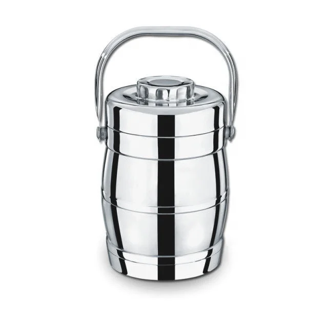 Stainless Steel 3-layer circular lunch box insulation food carrier 
Stainless Steel 3-layer circular lunch box insulation food carrier