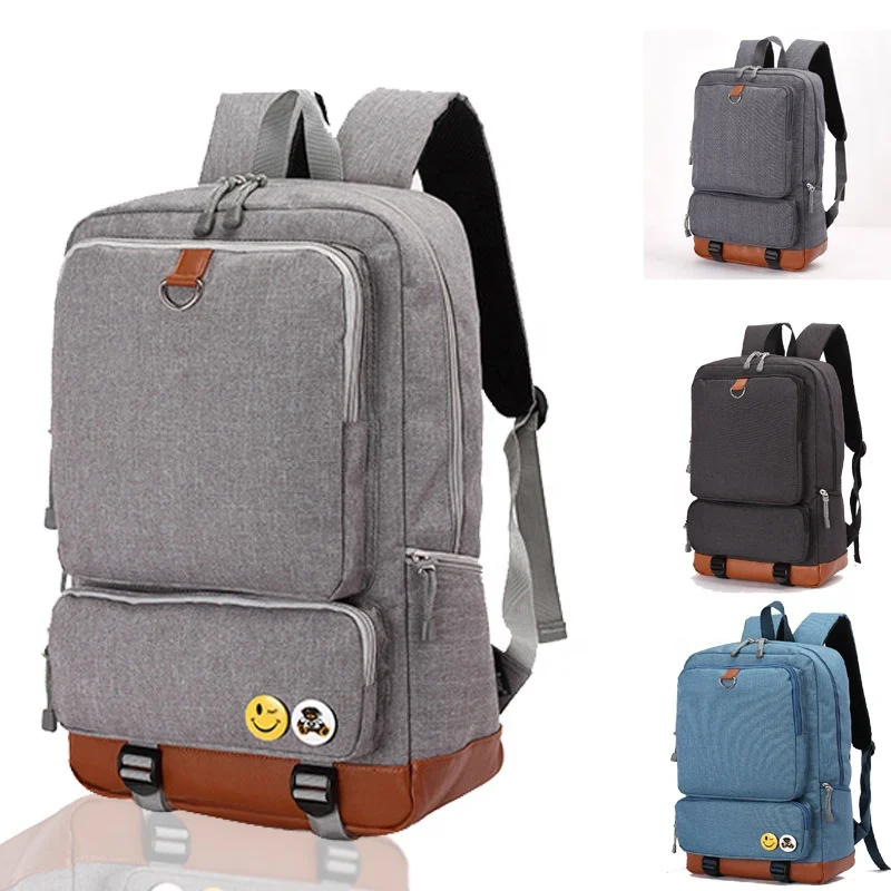 SB183 Wholesale Custom Leisure Laptop Sleeve Canvas College Student School Bag, Blue, black, gray, dark blue, dark gray
SB183 Wholesale Custom Leisure Laptop Sleeve Canvas College Student School Bag, Blue, black, gray, dark blue, dark gray