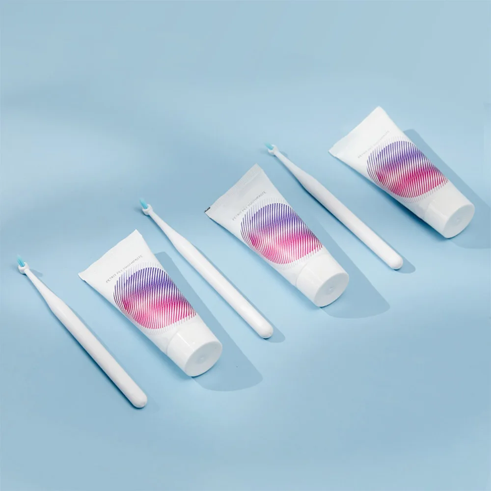 Wholesale High Quality Eco-Friendly Natural Formula Pet Dog Toothbrush And Toothpaste Set, White
Wholesale High Quality Eco-Friendly Natural Formula Pet Dog Toothbrush And Toothpaste Set, White