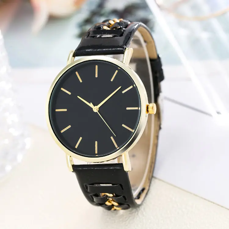 Fashion Ladies Black Leather Watch Women Casual Quartz Watch Women Dress Casual Round Dial Analog Watch
Fashion Ladies Black Leather Watch Women Casual Quartz Watch Women Dress Casual Round Dial Analog Watch