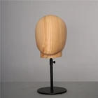 Mannequin Head With Bust Wooden Female Bust
