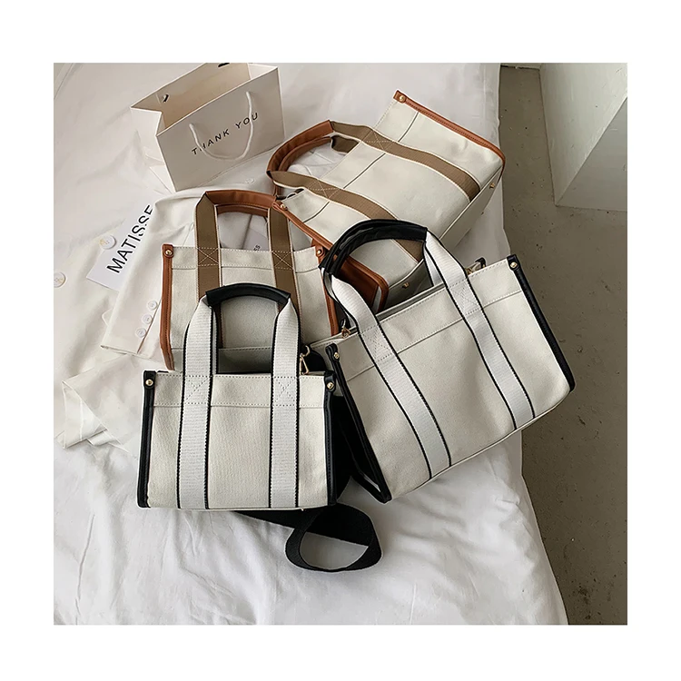 Leisure Canvas Tote Bags Fashion Striped Crossbody Bags Large Capacity Handbags For Women Simple Wild Travel Hand Bags Bolsas
Leisure Canvas Tote Bags Fashion Striped Crossbody Bags Large Capacity Handbags For Women Simple Wild Travel Hand Bags Bolsas