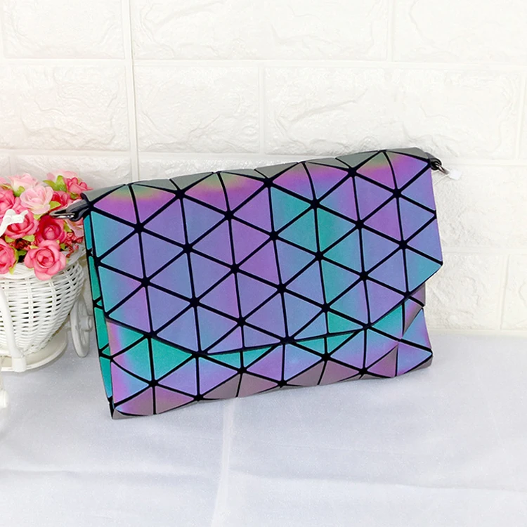 fashion new pu leather handbag envelope shoulder messenger bag diamond lattice Luminous Geometric Bag Clutch Evening Bag, 5 types
fashion new pu leather handbag envelope shoulder messenger bag diamond lattice Luminous Geometric Bag Clutch Evening Bag, 5 types