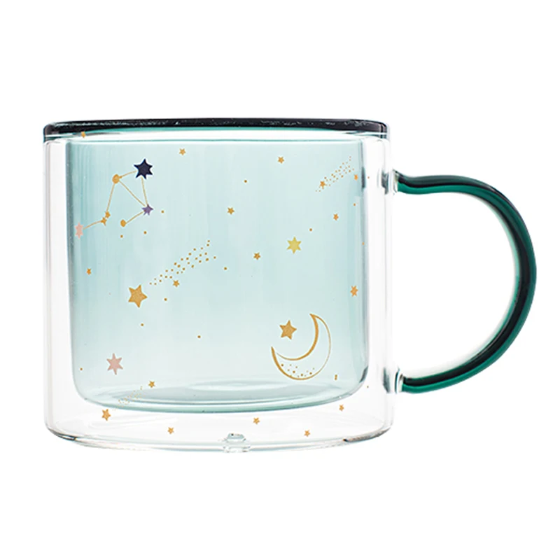Constellation double layer transparent heat-resistant water glass cute home milk tea coffee breakfast cup
Constellation double layer transparent heat-resistant water glass cute home milk tea coffee breakfast cup