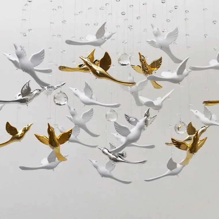 new design hanging bird art home decor wall decor design