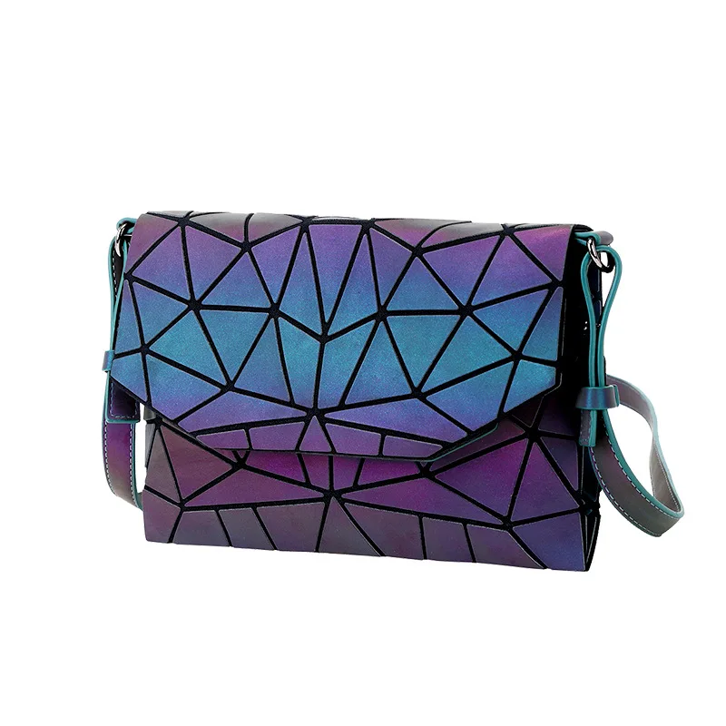 High Quality Leather Luminous Geometric Rhombus Single Shoulder Crossbody Shoulder Bag, As pictures
High Quality Leather Luminous Geometric Rhombus Single Shoulder Crossbody Shoulder Bag, As pictures