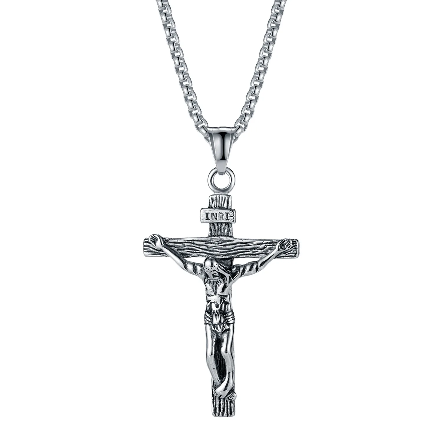 Factory price direct batch jewelry wholesale steel with chain retro cross titanium steel men necklace accessories
Factory price direct batch jewelry wholesale steel with chain retro cross titanium steel men necklace accessories