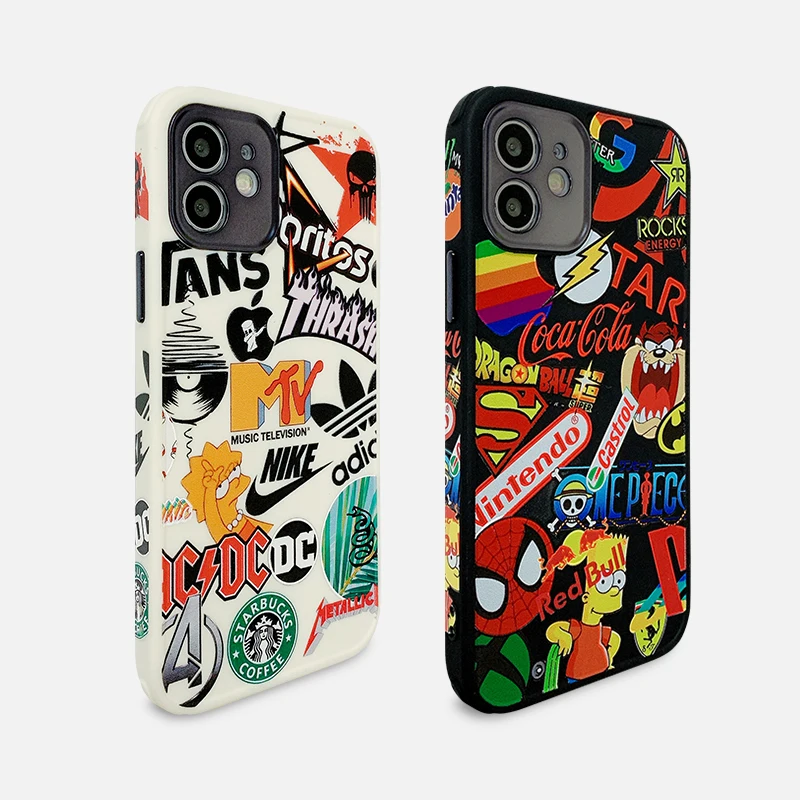Sport Brand Side Pattern Cute Cartoon Soft Case For iPhone 11 12 Pro Max Mini 7 8 6 6s Plus Xr X Xs Max
Sport Brand Side Pattern Cute Cartoon Soft Case For iPhone 11 12 Pro Max Mini 7 8 6 6s Plus Xr X Xs Max