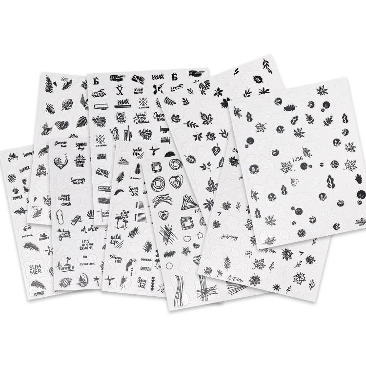 Summer Nail Art Stickers 3D Self-adhesive Nail Decals Hawaii Leaves Nail Art Designs for Women Girls Kids
Summer Nail Art Stickers 3D Self-adhesive Nail Decals Hawaii Leaves Nail Art Designs for Women Girls Kids