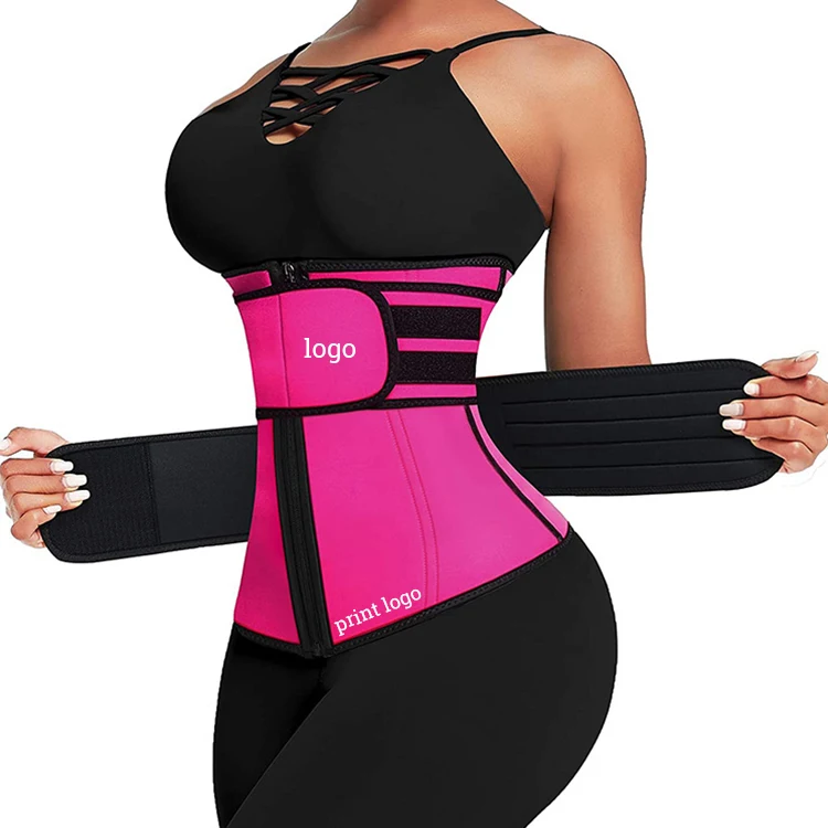 Custom Logo Sauna Sweat Waist Trainer Slimming Workout Belt Neoprene Women Pink Double belts Waist Belt, As show
Custom Logo Sauna Sweat Waist Trainer Slimming Workout Belt Neoprene Women Pink Double belts Waist Belt, As show