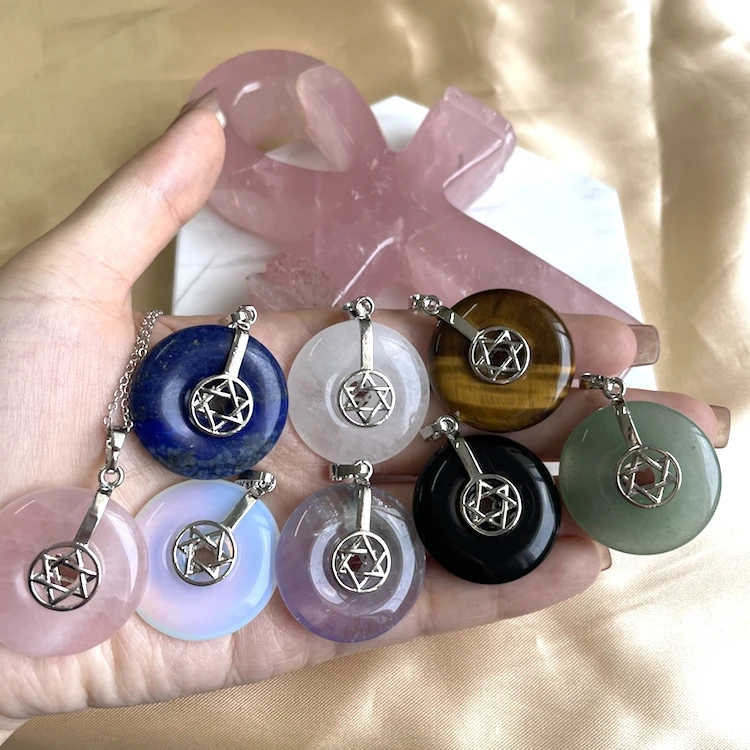 Natural Tiger Eye Rose Quartz Crystal Pendant Charm Women Necklaces Healing Stone Crystal Necklace Jewelry Wholesale
Natural Tiger Eye Rose Quartz Crystal Pendant Charm Women Necklaces Healing Stone Crystal Necklace Jewelry Wholesale