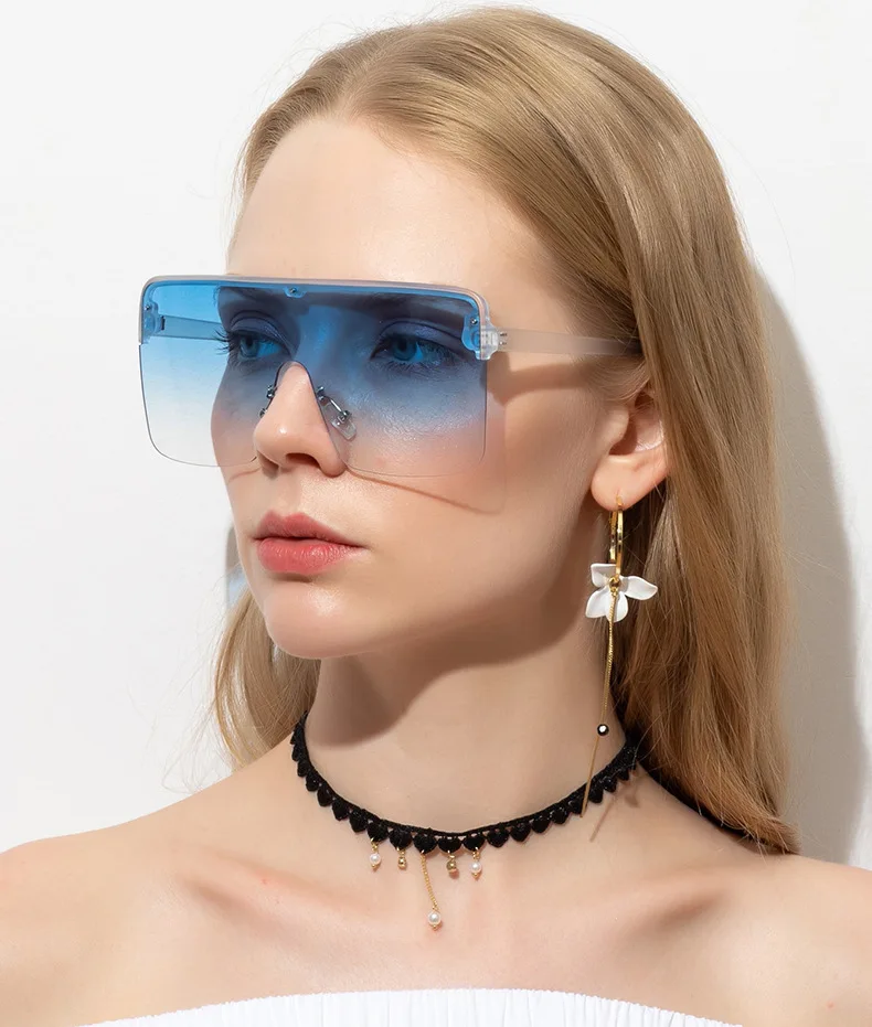 Oversize Fashion Style Sunglasses Colorful Transparent Square Sun Glasses Big Shade Sunglasses, 11 colors
Oversize Fashion Style Sunglasses Colorful Transparent Square Sun Glasses Big Shade Sunglasses, 11 colors
