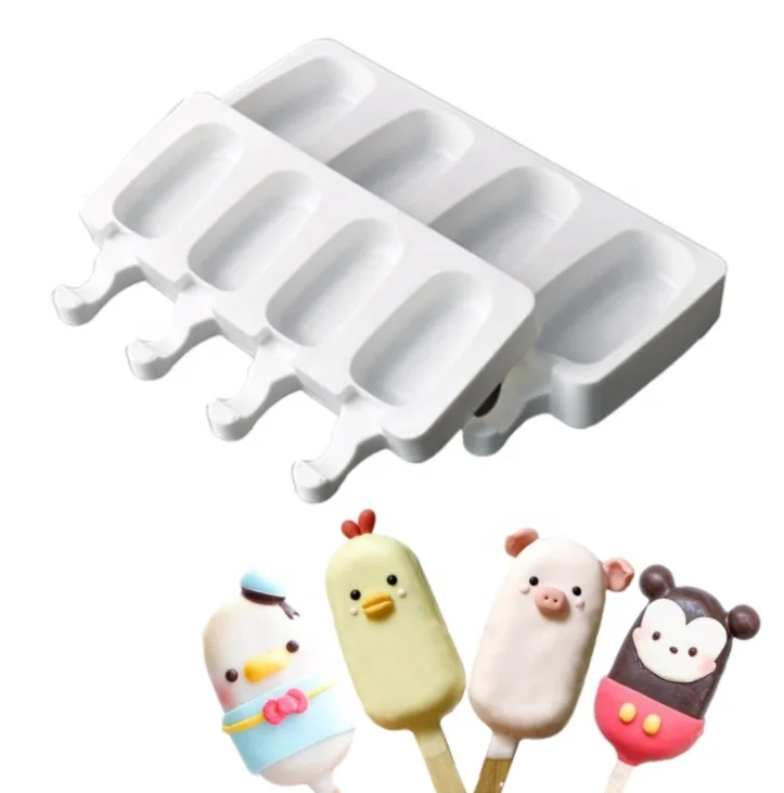 AK Mini 4 Cavities Candy Fondant Icing Decorating Insert Baking Tools Ice Cream Silicone Mold XG-31
AK Mini 4 Cavities Candy Fondant Icing Decorating Insert Baking Tools Ice Cream Silicone Mold XG-31