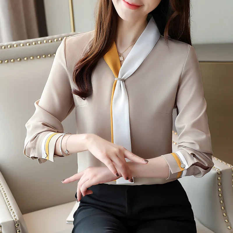 Elegant Loose Chiffon Women Office Shirts Summer Fashion Casual Korean Blouses For Ladies
Elegant Loose Chiffon Women Office Shirts Summer Fashion Casual Korean Blouses For Ladies