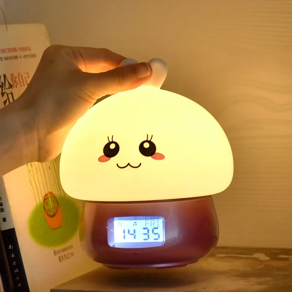 Hot sale home digital electronic desk clock night light children bedside alarm clock 
Hot sale home digital electronic desk clock night light children bedside alarm clock