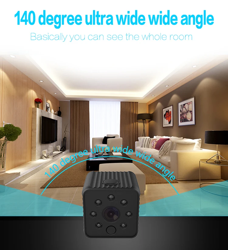 Baby Monitor For Home Office Outdoor Sport Recorder Mini Camcorders Wifi Cctv Camera Espia Wireless Hidden IP Camera