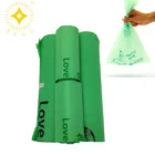 Eco best environmentally friendly waterproof biodegradable plastic garbage trash bags